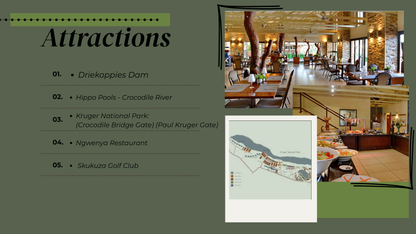Ngwenya Lodge 21-25 September 2026 ( 4 adult 2 kids )