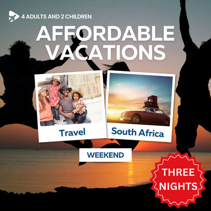Weekend Accommodation at Various Resorts in South Africa