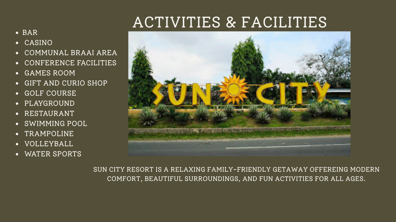 Sun City Vacation Club - Midweek Stay for 4 Adults, 2 Kids